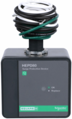 Surge protection device, HEPD, 80kA, 120/240V, 1 phase, 3 wire, SPD type 1