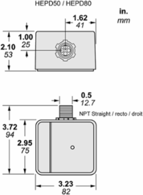Surge Protection Device, 120/240 V AC, 80 kA, NEMA 4X, 3-Wire