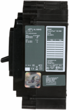 PowerPact H Circuit Breaker, 15A, 2P, 600VAC, Thermal-Magnetic, 80%