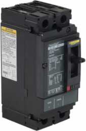 PowerPact H Circuit Breaker, 60A, 2 Pole, 600VAC, 18kA, Thermal-Magnetic