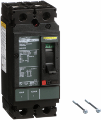 PowerPact H Circuit Breaker, 100A, 2 Pole, 600VAC, 18kA