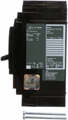 PowerPact H Circuit Breaker, 150A, 2 Pole, 600VAC, 18kA, Thermal Magnetic