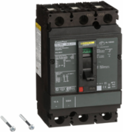 PowerPact H Circuit Breaker, 15A, 3 Pole, 600VAC, 18kA, Thermal Magnetic
