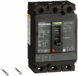 PowerPact H Circuit Breaker, 50A, 3 Pole, 600VAC, 18kA, Thermal-Magnetic