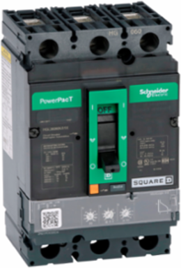 PowerPact H Circuit Breaker 60A 3 Pole 600VAC 18kA Micrologic 3.2