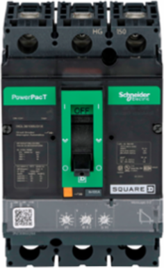 PowerPact H Circuit Breaker 100A 3 Pole 600VAC 18kA Micrologic 3.2