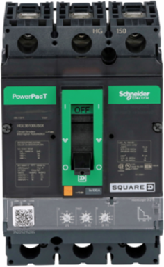PowerPact H Circuit Breaker 100A 3 Pole 600VAC 18kA Micrologic 3.2S