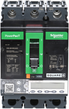 PowerPact H Circuit Breaker 100A 3P 600VAC 18kA Micrologic 6.2A