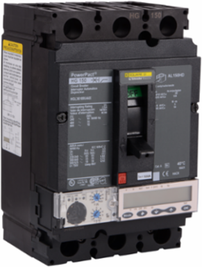 PowerPact H Circuit Breaker 100A 3P 600VAC 18kA Micrologic 6.2A