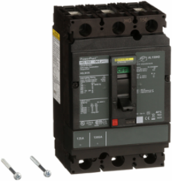 PowerPact H Circuit Breaker, 125A, 3 Pole, 600VAC, 18kA, Thermal-Magnetic