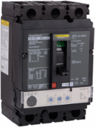 PowerPact H Circuit Breaker, 150A, 3 Pole, 600VAC, 18kA, Micrologic 3.2