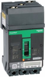 PowerPact H Circuit Breaker 100A 3 Pole 600VAC 25kA Micrologic 5.2A