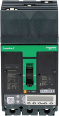 PowerPact H Circuit Breaker 100A 3P 600VAC 25kA Micrologic 6.2A