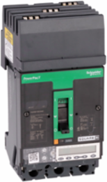 PowerPact H Circuit Breaker 150A 3P 600VAC 25kA Micrologic 6.2A