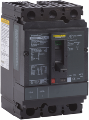 PowerPact H Circuit Breaker 100A 2 Pole 600VAC 25kA Thermal-Magnetic