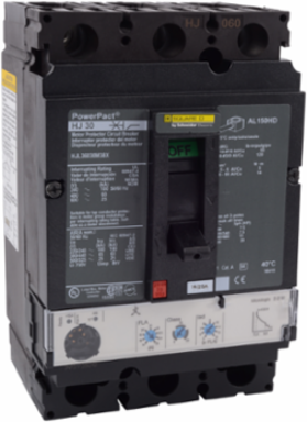 PowerPact H Motor Circuit Protector 50A 3P 600VAC 25kA
