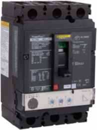 PowerPact H Circuit Breaker, 60A, 3 Pole, 25kA at 600VAC, Micrologic 3.2