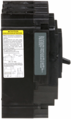 PowerPact H Circuit Breaker 100A 3 Pole 600VAC 25kA Thermal Magnetic