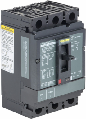 PowerPact H Circuit Breaker, 150A, 3 Pole, 600VAC, Thermal Magnetic 80%