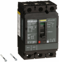 PowerPact H Circuit Breaker, 150A, 3 Pole, 600VAC, Thermal Magnetic 80%