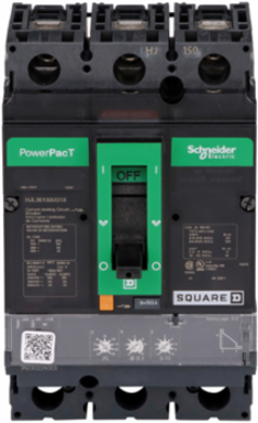 PowerPact H Circuit Breaker 150A 3 Pole 600VAC 25kA MicroLogic 3.2