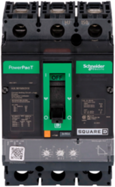 PowerPact H Circuit Breaker 150A 3 Pole 600VAC 25kA MicroLogic 3.2