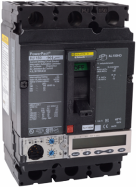PowerPact H Circuit Breaker, 150A, 3 Pole, 600VAC, Micrologic 5.2A