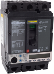 PowerPact H Circuit Breaker, 150A, 3 Pole, 600VAC, Micrologic 5.2A