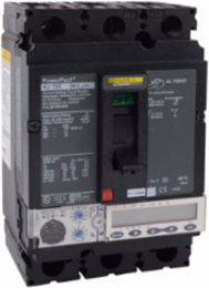 PowerPact H Circuit Breaker, 150A, 3 Pole, 600VAC, Micrologic 6.2A