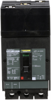 PowerPact H Circuit Breaker, 30A, 3 Pole, 600VAC, Thermal Magnetic, 125kA