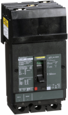 PowerPact H Circuit Breaker, 30A, 3 Pole, 600VAC, Thermal Magnetic, 125kA