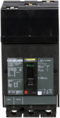 PowerPact H Circuit Breaker 100A 3 Pole 600VAC 50kA Thermal-Magnetic