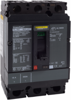 PowerPact H Circuit Breaker, 25A, 2 Pole, 600VAC, 50kA, Thermal-Magnetic