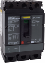 PowerPact H Circuit Breaker, 25A, 2 Pole, 600VAC, 50kA, Thermal-Magnetic