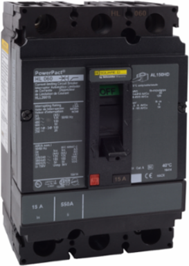 PowerPact H Circuit Breaker, 80A, 2 Pole, 600VAC, 50kA, Thermal-Magnetic