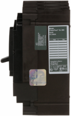 PowerPact H Circuit Breaker 50A 3 Pole 600VAC Thermal Magnetic