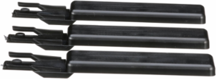 I-Line Blank Plate Accessory Set of 3, 1.5 Inch x 6.35 Inch