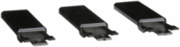 I-Line Blank Plate Accessory Set of 3, 1.5 Inch x 6.35 Inch