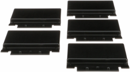 I-Line Blank Plates 4.5 Inch Space, Set of 5