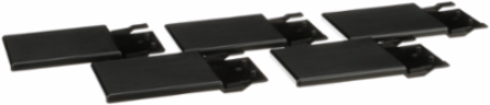 I-Line Blank Plates 4.5 Inch Space, Set of 5