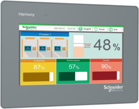 7" wide screen touch panel, 16M colors, COM x 2, ETH x 1, USB host / device, RTC, DC24V