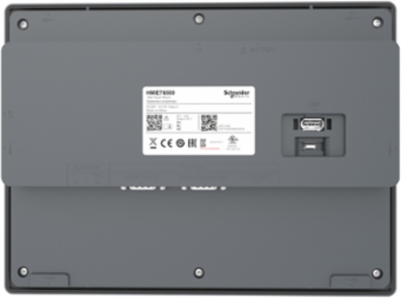 10" wide screen touch panel, 16M colors, COM x 2, ETH x 1, USB host / device, RTC, DC24V