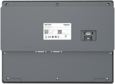 12" wide screen touch panel, 16M colors, COM x 2, ETH x 1, USB host / device, RTC, DC24V