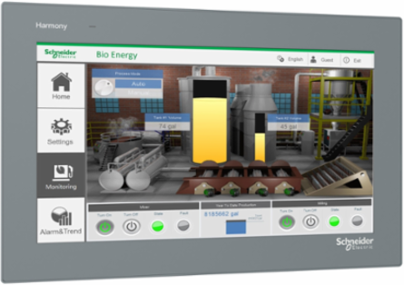 15" wide screen touch panel, 16M colors, COM x 2, ETH x 1, USB host / device, RTC, DC24V