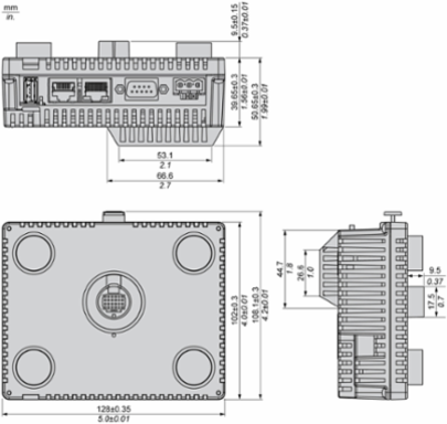 Harmony SCU Rear Module Controller, 16 Digital Inputs, 10 Outputs, IP65