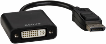 Display Port to DVI-D Adaptor for Harmony iPC/FP6, 0.10 Kg