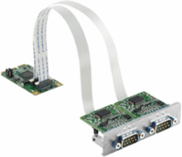 Serial line interface, Harmony iPC, mini PCIe 2xRS232 Isolated for