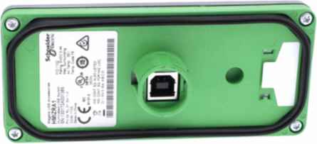 Illuminated USB Switch with 5 Push-Buttons, IP65 Protection