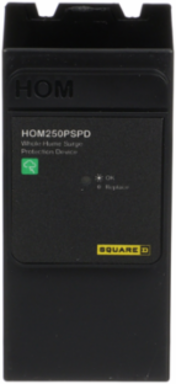Surge protection device, Homeline, whole home, 50kA, 120/240 VAC, 1 phase, 3 wire, SPD type 1
