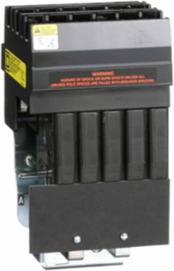 QO Distribution Panel, 6 Spaces, 30A, 3 Pole, 25kA